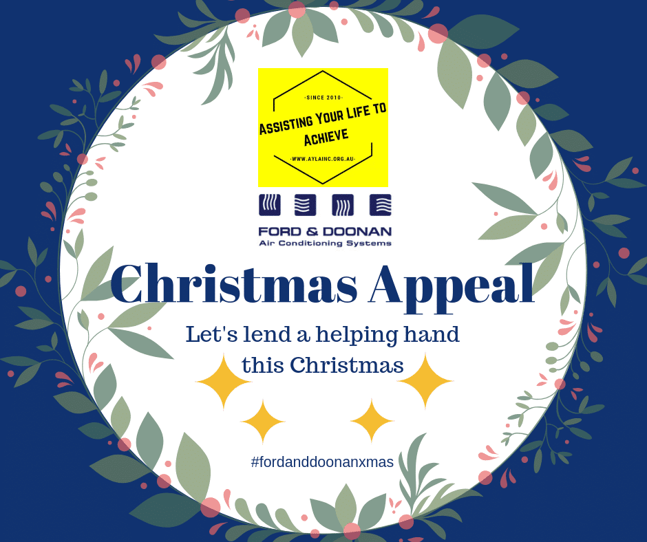 Ford & Doonan and Ayla Inc. Christmas Charity Appeal 2018